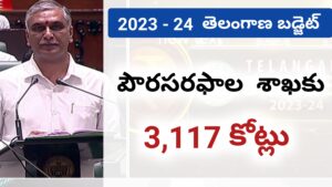Telangana Budget 2023 మొత్తం బడ్జెట్ రూ 2,90,396 కోట్లు