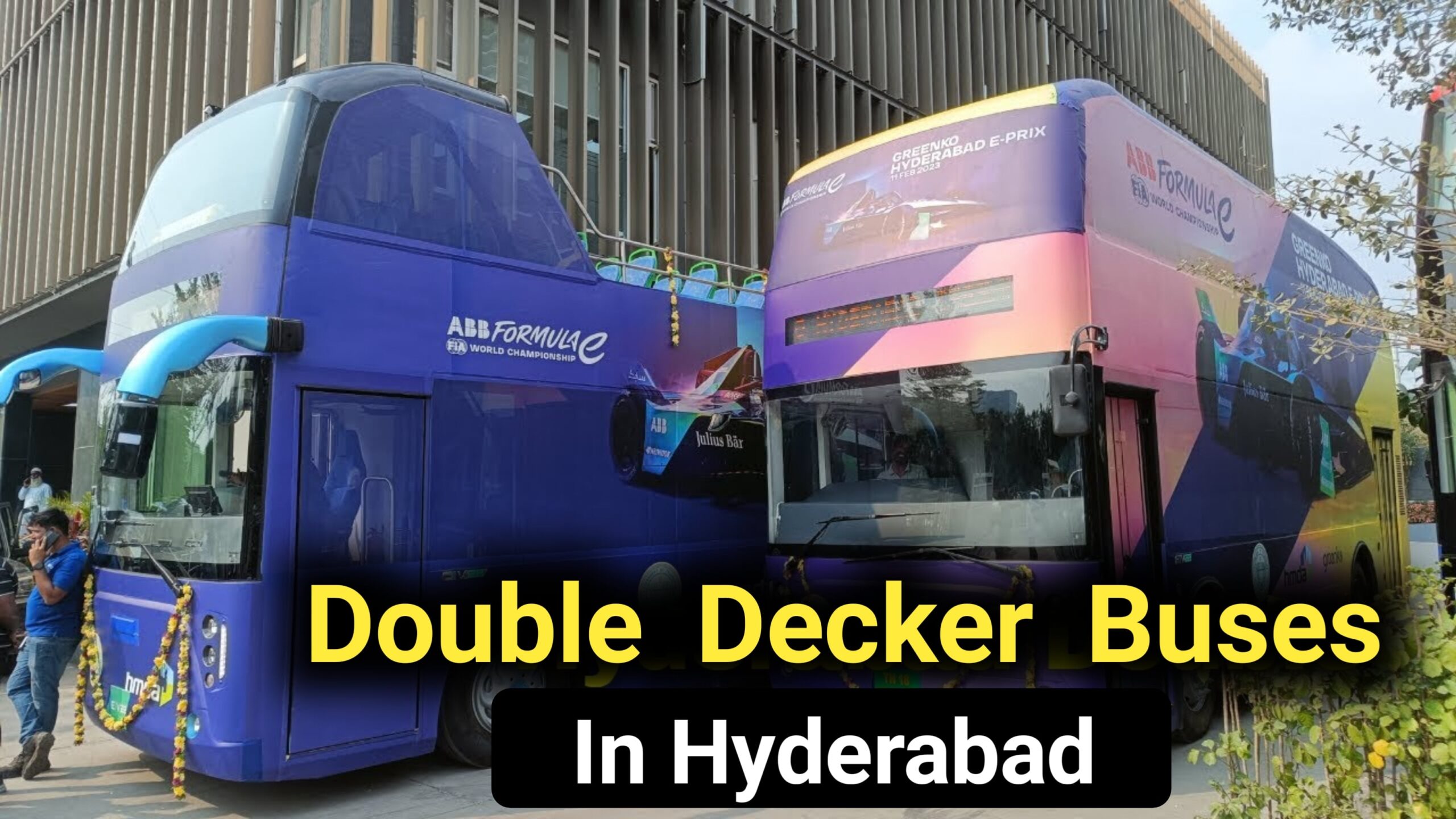 double decker buses in hyderabad telangana state