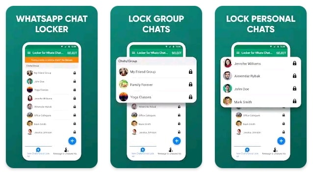 lock whatsapp chat