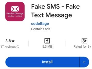 fake messages